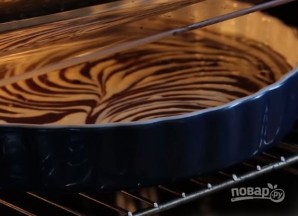 Корж для шоколадного торта "Зебра" - фото шаг 4