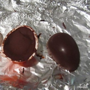 Шоколадные яйца - фото шаг 1