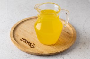 Лимонный напиток с куркумой и имбирем - фото шаг 7