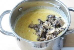 Куриный суп-пюре с грибами   - фото шаг 12