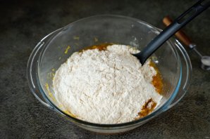 Постный тыквенный пирог - фото шаг 7