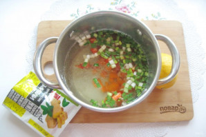 Китайский суп с лапшой - фото шаг 4