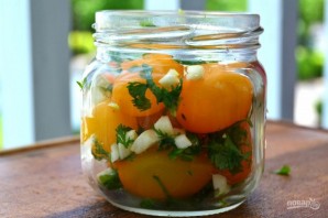 Быстрые маринованные томаты - фото шаг 4