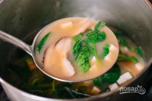 Суп "Мисо" с тофу - фото шаг 5