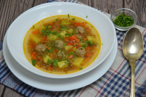 Овощной суп с гречкой - фото шаг 15