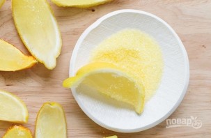 Желатиновые шоты с лимоном - фото шаг 3