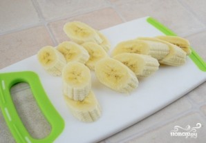 Жареные бананы с мороженым - фото шаг 1