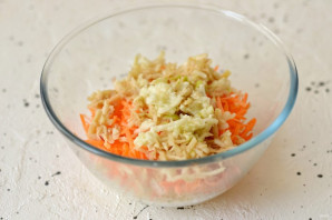 Салат с репой и морковью - фото шаг 5