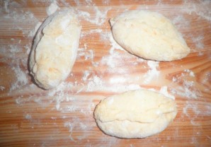Пирожки без дрожжей на сковороде - фото шаг 7