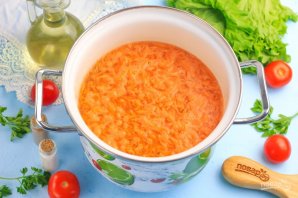 Постный суп с фасолью - фото шаг 5