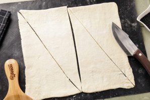 Круассаны с ветчиной - фото шаг 5