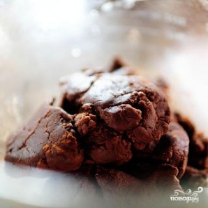 Шоколадное печенье с начинками на выбор - фото шаг 1