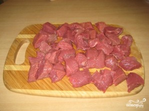Тушеное мясо в горшочке - фото шаг 4