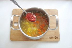 Гречневый суп с помидорами - фото шаг 8