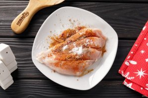 Салат "Снеговик" - фото шаг 3