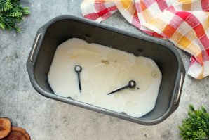 Тесто для блинов в хлебопечке - фото шаг 7