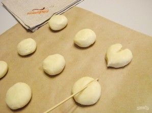 Печенье в форме сердечек - фото шаг 7