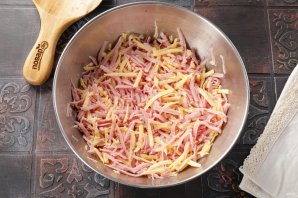 Блины с ветчиной - фото шаг 10