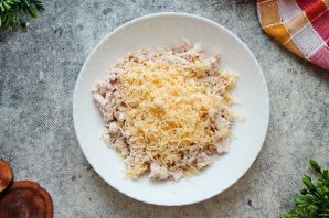 Блинчики с куриной грудкой - фото шаг 4