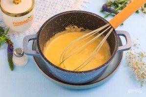 Блинный торт с заварным кремом - фото шаг 9