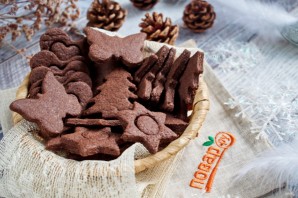 Шоколадное печенье из какао-порошка - фото шаг 6