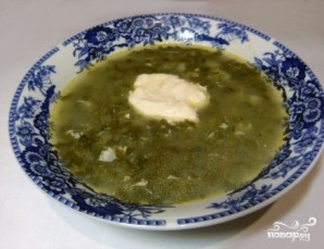 Суп из консервированного щавеля - фото шаг 8