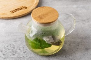 Холодный зеленый чай с лимоном - фото шаг 4