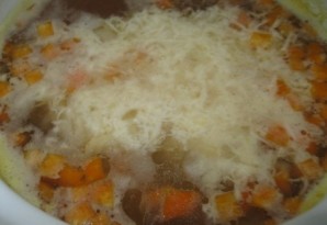 Суп куриный с плавленым сыром - фото шаг 4