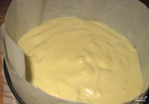 Бисквитный торт с масляным кремом и фруктами - фото шаг 2