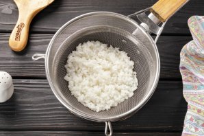 Блины с мясом и рисом - фото шаг 12