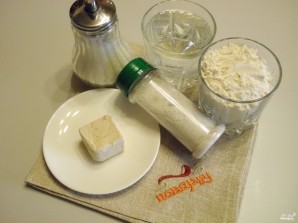 Постный хлеб в духовке - фото шаг 1