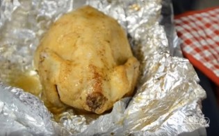 Курица с черносливом в фольге - фото шаг 9
