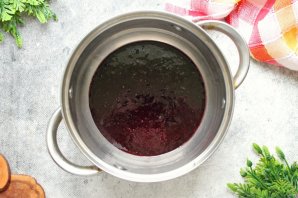 Кисель из черники - фото шаг 3