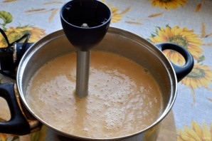 Пикантный суп-пюре с консервированной фасолью - фото шаг 5