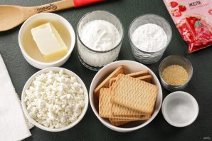 Чизкейк из творога - фото шаг 1