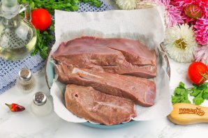 Печень телячья - фото шаг 3