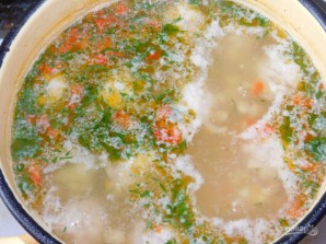 Суп с фрикадельками и чечевицей - фото шаг 5
