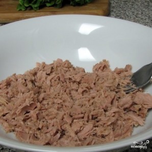 Салат из тунца консервированного - фото шаг 2