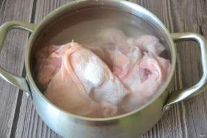 Куриный суп с тортильями - фото шаг 2