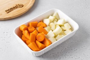 Суп-пюре с морковью и грушей - фото шаг 2