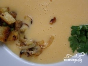 Крем-суп сырный - фото шаг 4
