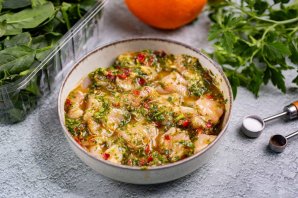 Салат с курицей и апельсинами - фото шаг 6