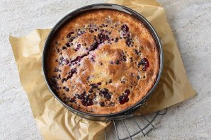 Открытый пирог с брусникой - фото шаг 14