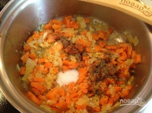 Морковный суп с булгуром - фото шаг 6