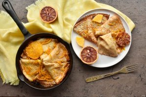 Апельсиновые крепы - фото шаг 11