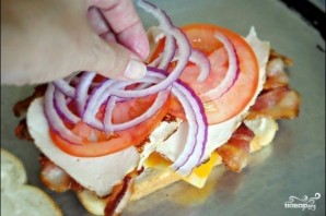 Клубный сэндвич - фото шаг 5
