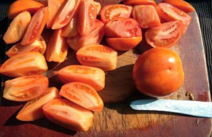Тушеные томаты - фото шаг 1