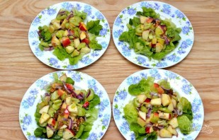 Салат с сельдереем стеблевым - фото шаг 6