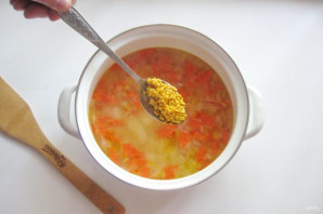 Суп с чечевицей и капустой - фото шаг 6