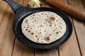 Кыстыбый на кефире - фото шаг 8